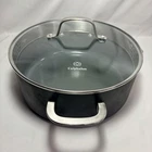 Calphalon 8785 Nonstick Dutch Oven Qt With Strainer Lid Used. Price: $38.00.