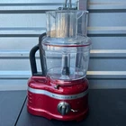 Kitchenaid 13-CUP Food Processor Candy Apple Red Exact Slice KFP1642CA Used. Price: $449.96.
