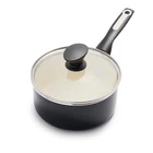 Greenpan CC002638-001 Rio Healthy Ceramic Nonstick, Saucepan With Lid, 2QT, New. Price: $56.99.
