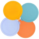 Viotiin 4 Cup Round Silicone Replacement Lids - Pack, New. Price: $24.85.
