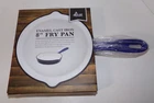 Eco+chef Enamel Cast Iron 8" Fry Pan Blue White New. Price: $29.99.