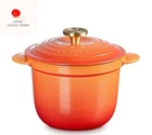 Creuset 100TH Cocotte Every 18 Rice Pot Flamme Doree Crucible Light Gold Knob New. Price: $353.00.