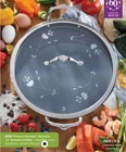 Princess House Signature Stainless Non-stick 13" Griddle W/lid New Box 6309. Price: $99.99.