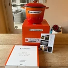 Creuset Enameled Cast Iron Cocotte Every Rice Pot 18CM 2.25Q Flame Orange New. Price: $259.99.