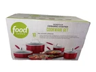 Food Network 10-PIECE Nonstick Ceramic Cookware Set Brand New In Box.. Price: $76.45.