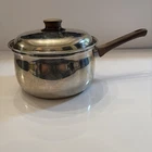 Vintage Sears Range Craft 3.5-QUART Stock Pot / Dutch Oven 541-5055 With Lid Used. Price: $40.00.