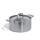 Cookware 6 Quart Stainless Steel Stock Pot With Lid New. Price: $274.56.