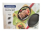 Tramontina Cast Iron Fajita Set. New Box!. Price: $29.99.