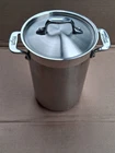 All-clad Stainless Steel Asparagus Steamer Tall Pot With Basket And Lid Used. Price: $79.95.