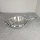Belgique Classique Tools Of The Trade 12.5" Wok Stainless Steel Glass Lid Used. Price: $30.60.