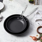 Zwilling 2-PIECE Aluminum Non-stick 8-IN & 10-IN Fry Pan Set New. Price: $69.99.