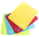 Flexible Cutting Mats 4 Piece With Non-slip Grip Multicolor New. Price: $14.94.