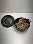Lodge Pre-seasoned Cast Iron Round Grilling Pan Used. Price: $27.26.