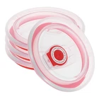Ciieeo Microwave Cover For Food Leak-proof Bowl Lid 4PCS 11.5*11.5CM, Red New. Price: $25.86.