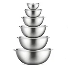 Finedine Stainless Steel Mixing Bowls Set For Kitchen, Dishwasher Safe Nestin... New. Price: $41.68.