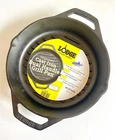 New - Lodge, 10.25IN. Seasoned Cast Iron Dual Handle Grill Griddle Pan, L8GPL. Price: $29.95.