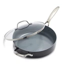Greenpan Valencia Pro Hard Anodized Healthy Ceramic Nonstick 4.5QT Saute ... New. Price: $233.10.