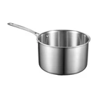 Uimoso 4 Qt Stainless Steel Saucepan With Glass Lid Comfortable Handle New. Price: $35.87.