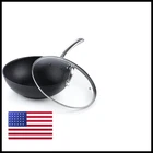 Cooks Standard Nonstick Stir-fry Wok Pan 11-INCH Hard Anodized Deep Frying New. Price: $88.29.