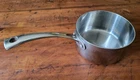 Cuisinart French Classic Tri-ply Stainless 2.5-QUART Saucepan (FCT193-18) France Used. Price: $39.50.