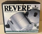 Vintage Stainless Revere Ware Aluminum Disc Bottom 8-QT Covered Stock Pot W/lid New. Price: $144.28.