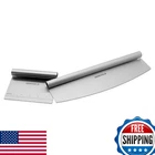 Henckels Bbq 2-PC Stainless Steel Pizza Cutter And Bench Scraper Set, Rocking Bl New. Price: $34.10.