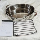 New In Box Tupperware Chef Series Oval Roaster With Rack. Price: $69.99.