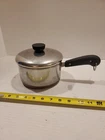 Revere Ware 1/2 Qt 1.5 Quart Sauce Pan Pot With Lid Usa Used. Price: $14.00.