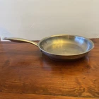 Belgique Frying Pan. 9.5 Inch Copper Bottom Used. Price: $24.95.