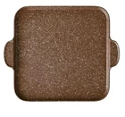 Pioneer Woman Brown Speckle Square 10" Griddle Nonstick Cast Aluminum New. Price: $36.00.