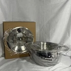 Vida Sana 5-PLY Stainless Steel Cookware 4-QT. Casserole New Open Box 5557. Price: $185.00.