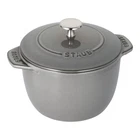 Staub Cast Iron Petite French Oven Graphite Grey, 1.5-QT, Made In France New. Price: $199.95.