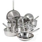 Cookware Set 14 Piece Tri Ply Stainless Steel Induction Tramontina Tempo New. Price: $439.99.