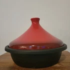 Kook Enameled Cast Iron Tagine Used. Price: $75.00.