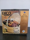 Ekco Copperelle 5 1/2 Quart Stainless Steel Stock Pot With Disk Bottom New. Price: $49.99.
