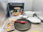 Vintage Nos Nordic 8 Piece Microwave Cookware Set Bakeware Usa New. Price: $69.99.