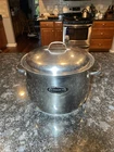 Vintage Belgique 8 Qt Stainless Steel Stock Pot W/vented Lid Made Belgium Used. Price: $39.97.