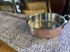 Cuisinart Copper Stainless 3-1/2 Qt. Saut Pan PCT33-24H Helper Handle Used. Price: $49.95.