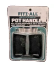 Fitz All Replacement Pot Handles 6" 11" Pan Black With Screws Tops Mfg Usa New. Price: $6.29.