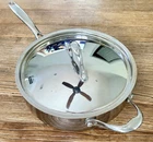 Cooks Standard 18/10 Stainless Steel Deep 5 Quart 11-INCH Saute Pan W/lid Used. Price: $32.85.