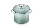 Stockpot 8 Qt Enamel Steel Traditional Sea Salt Creuset Stainless Knob New. Price: $154.99.