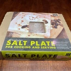 Charcoal Companion Himalayan Pink Salt Plate, CC6058, 8" 1.5", New Box. Price: $16.00.