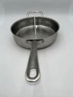 Cuisinart Quart Saute Pan No Glass Cover/lid 4330-24H Stainless Steel Used. Price: $36.00.