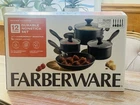 Farberware Reliance 12 Piece Home Kitchen Tools Non-stick Cookware Set In Black New. Price: $150.00.