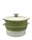 Corningware Avocado Bakeware Covered Casserole Dish Buffet Server Skillet Used. Price: $22.90.