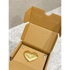 Staub Gold Heart-shaped Cast Iron Lid Knob Stainless Steel Pvd New. Price: $52.66.