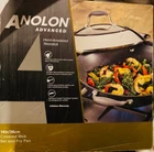Anolon Advanced Nonstick 14" Covered Wok Stir Fry Pan New In Box. Price: $119.99.