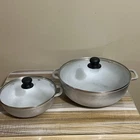 Imusa 2.5/7.0QT 12 9 Cast Aluminum Caldero 2PC Set With Glass Lids Free Shipp New. Price: $44.00.