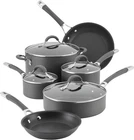 Circulon 83903 Radiance Hard Anodized Nonstick Cookware Pots And Pans Set, 10 Pi New. Price: $307.91.
