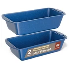 Bakkenmaster Bakken- Swiss Loaf Pan Set 4-PIECE Deluxe Nonstick Carbon... New. Price: $30.60.